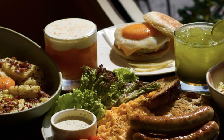 Brunch spread at RAYs B.LAND, Petaling Jaya